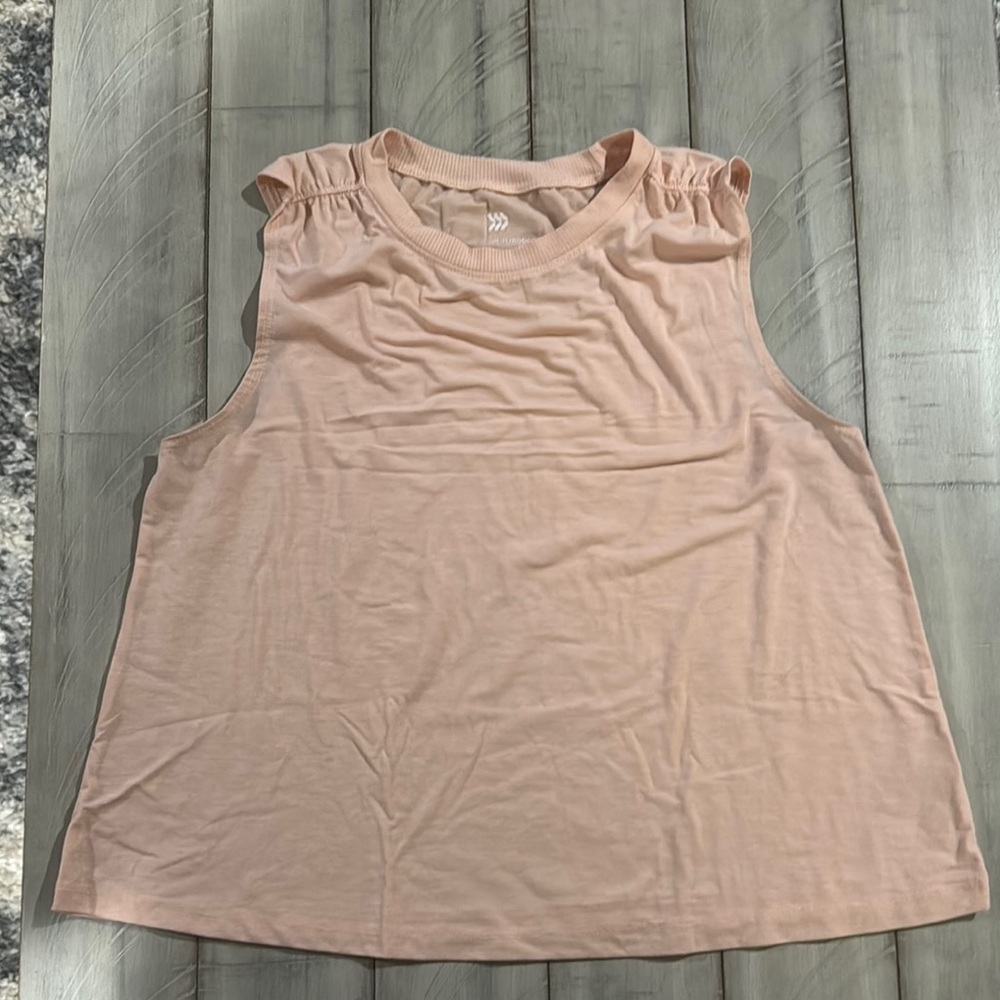 Peach Sleeveless Top